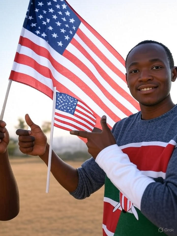 Kenya from UK and USA